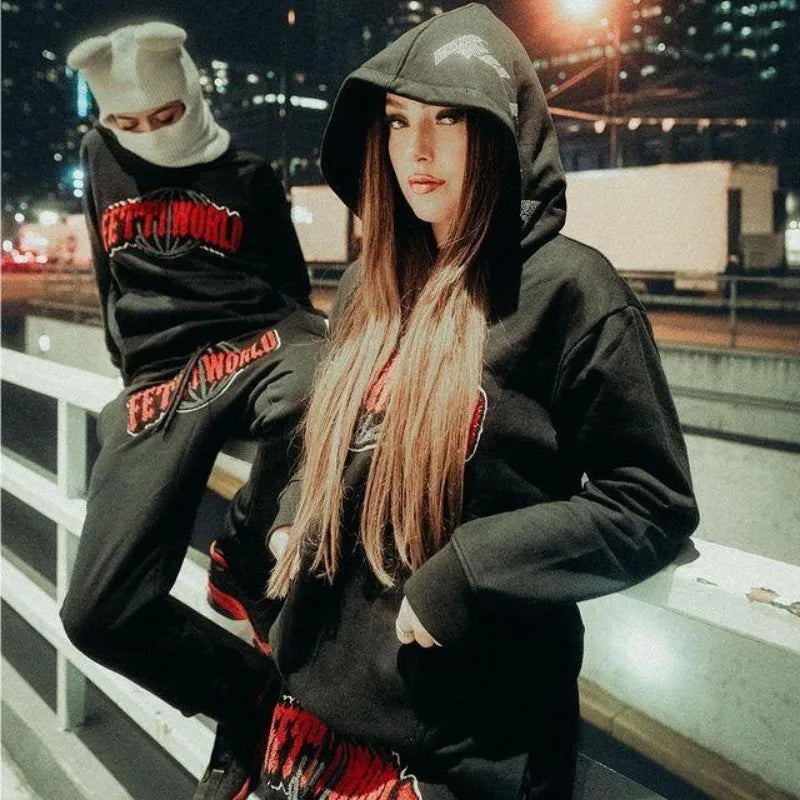 High Street Punk Oversized Hip Hop Jacket