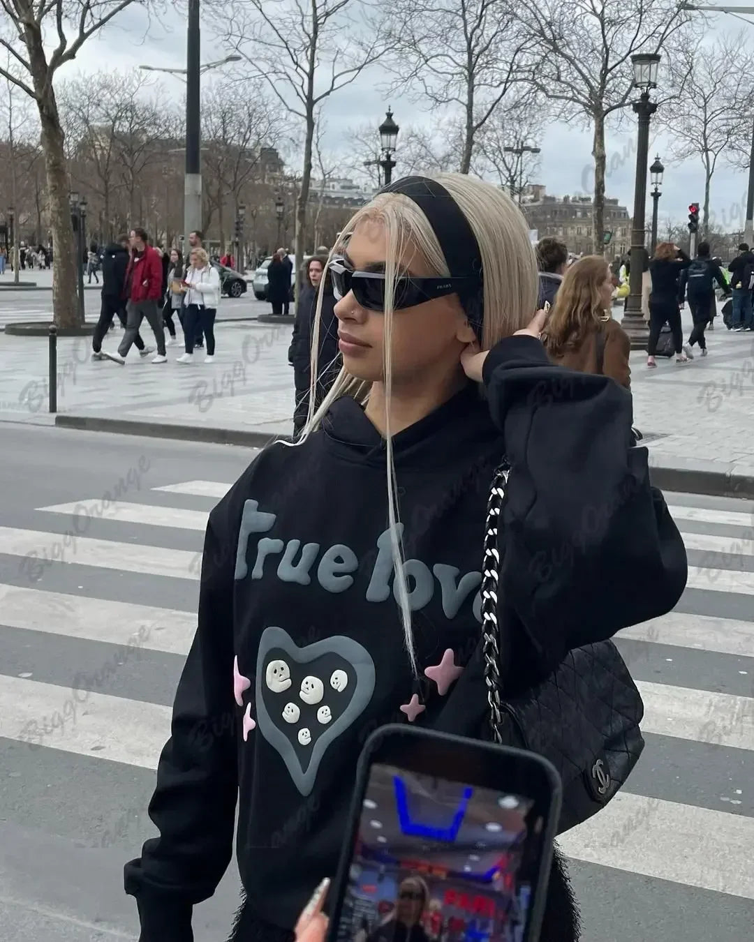 Streetwear Grunge Clothing Oversized Hoodie
