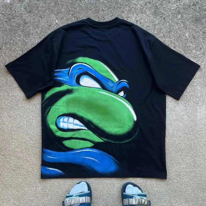 2024 Oversized Graphic Print T-Shirt