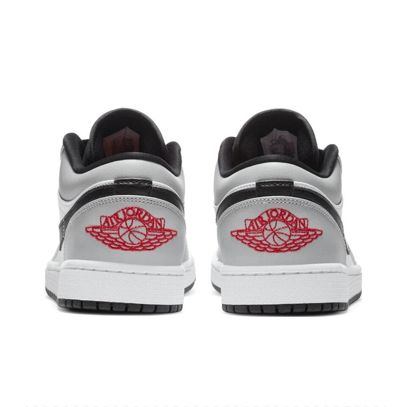 Original Air Jordan 1 "Light Smoke Grey"For Men's Trend Retro Non-Slip