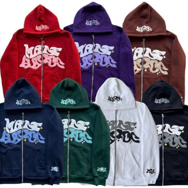 Y2K Zip Up Hoodie