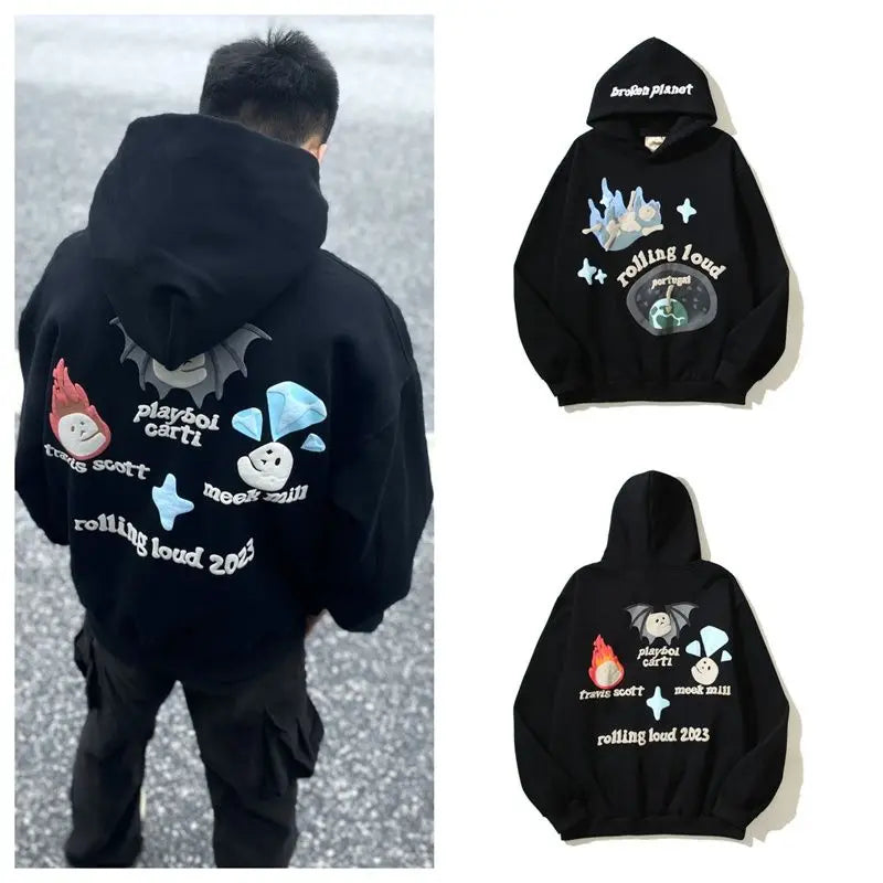 Hip Hop Popular Sweatshirt Unisex Tops