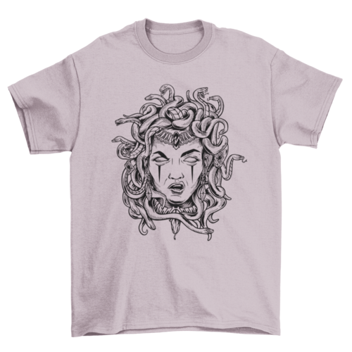 Medusa hand-drawn t-shirt