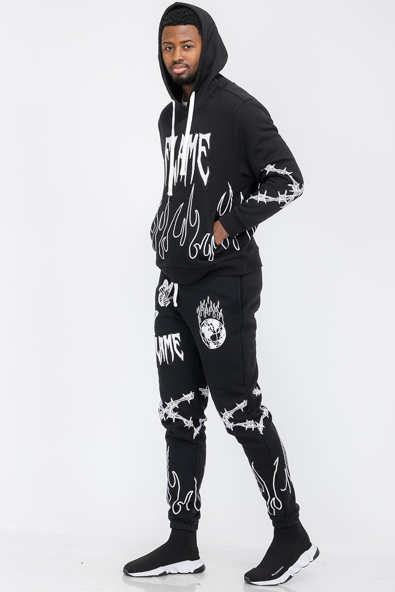 “Flame” 2 Piece Set